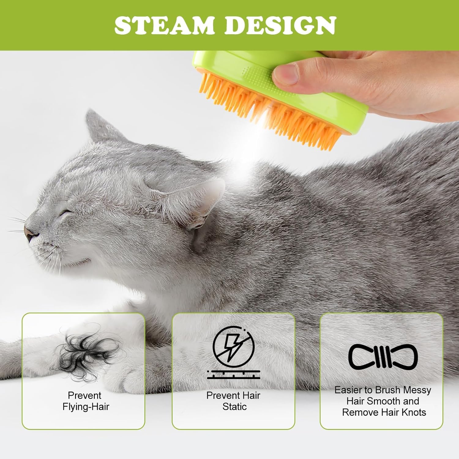 Pet Mango Steam Brush - Image 7