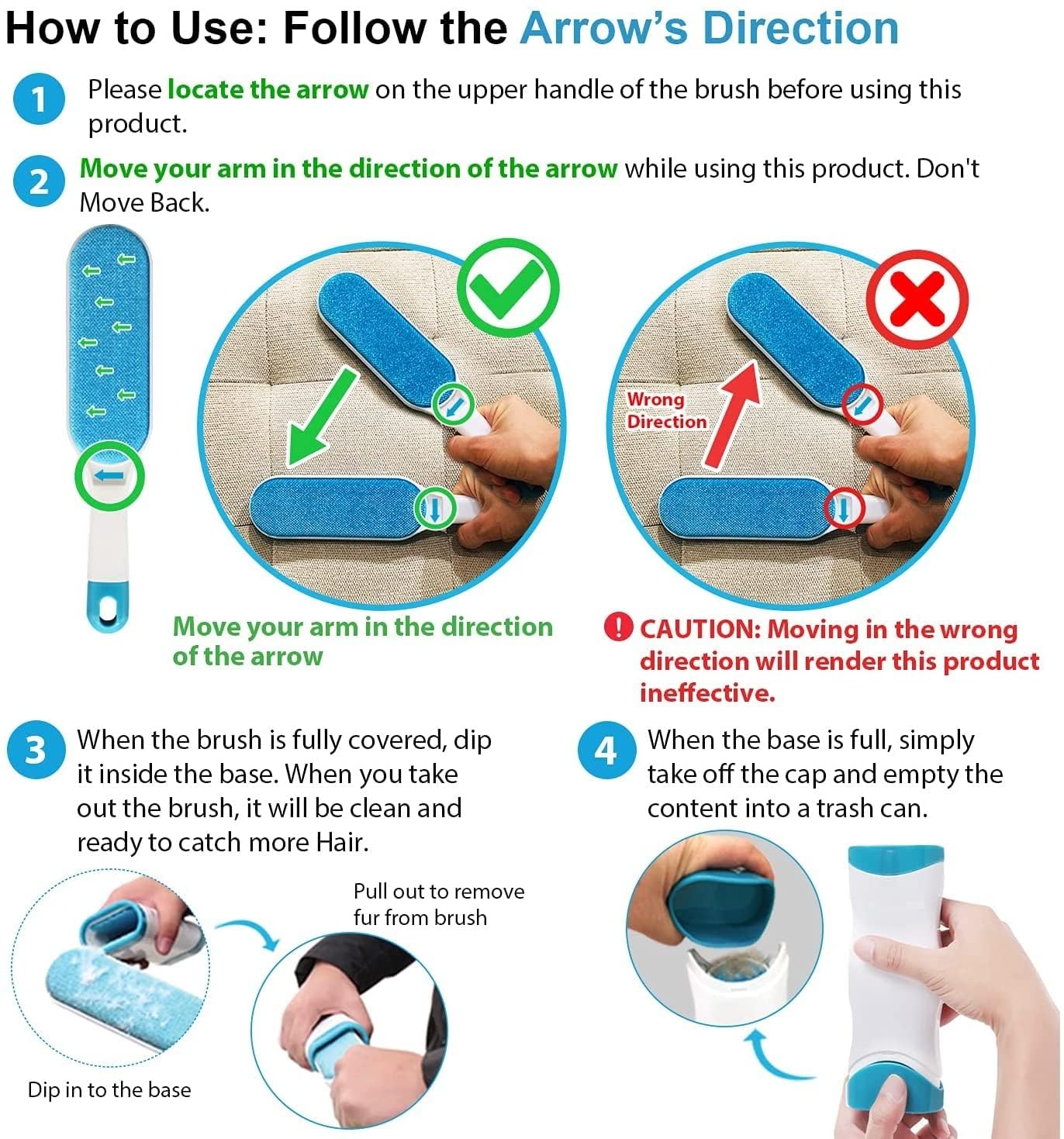 Pet Hair Remover Brush - Image 3