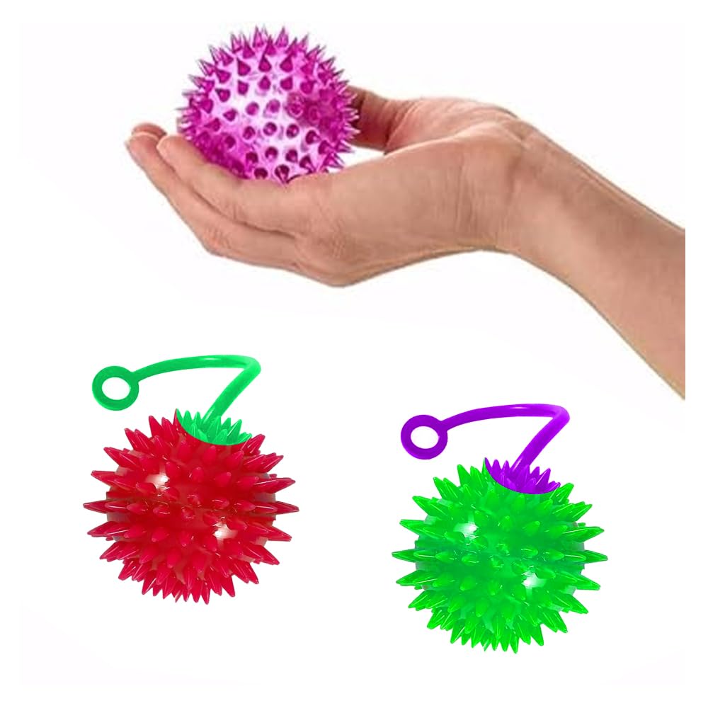 Spike Light Squeaky Ball