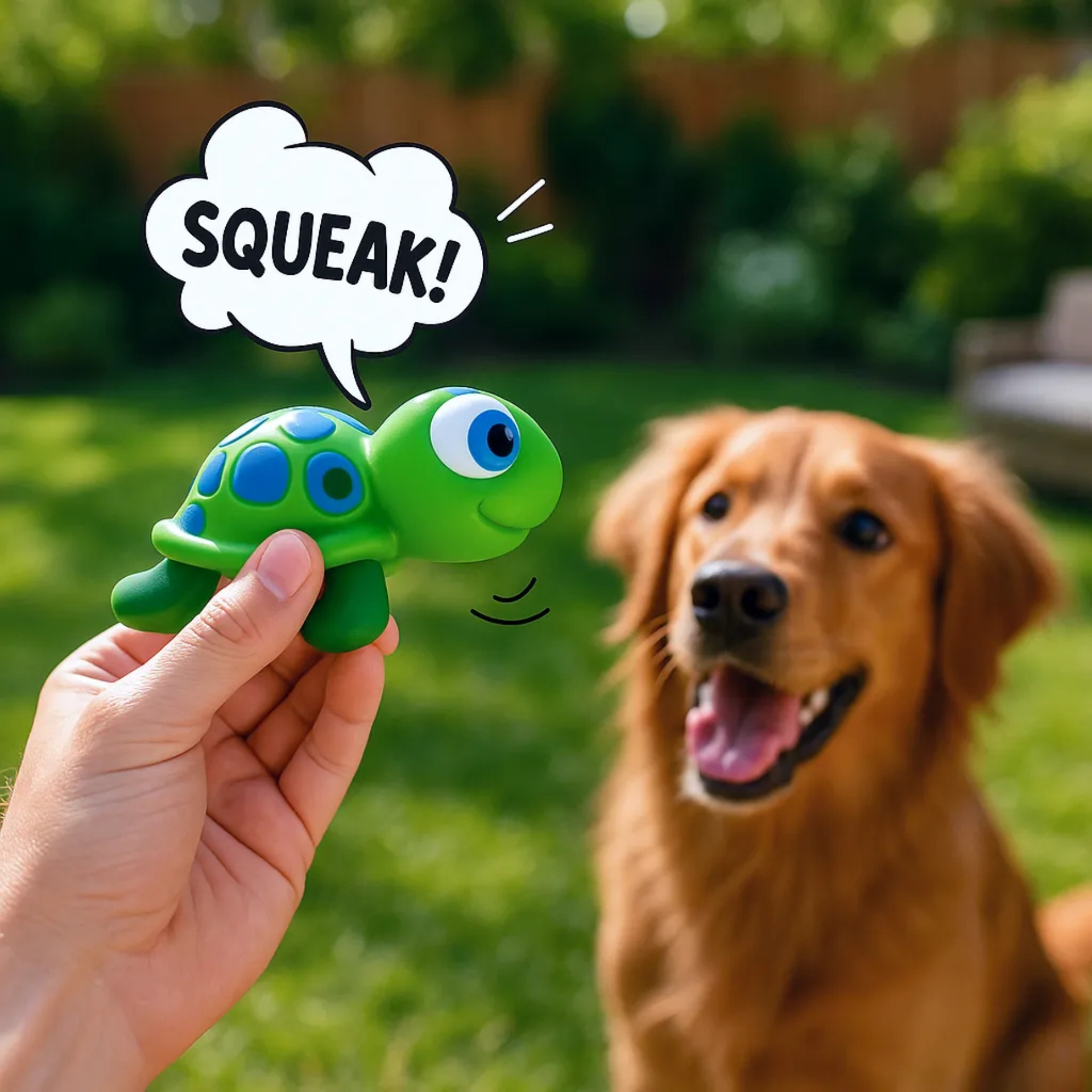 Turtle Squeaky Toy - Image 2