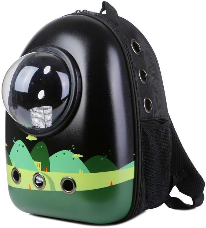 Green Black Mixed Pet Bag