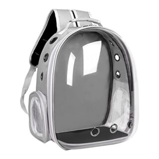 White Transparent Pet Bag