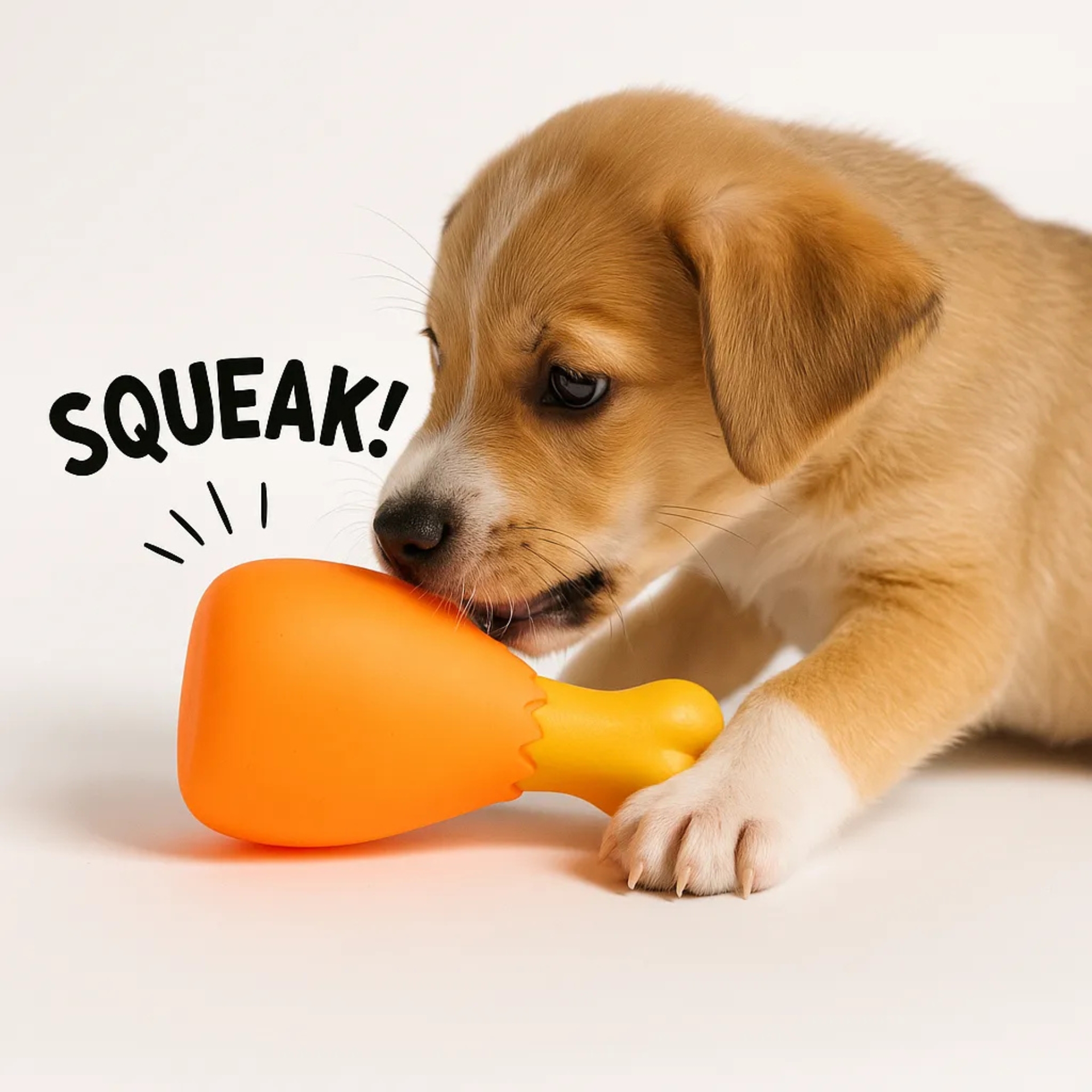Chicken Bone Squeaky Toy - Image 2