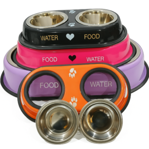 Printed Double Diner Bowl Set - 400ml x 2
