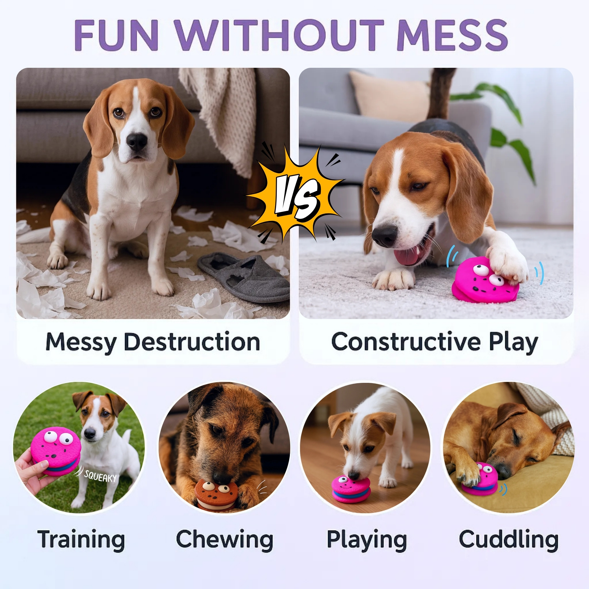 Cookie Squeaky Toy - Image 5