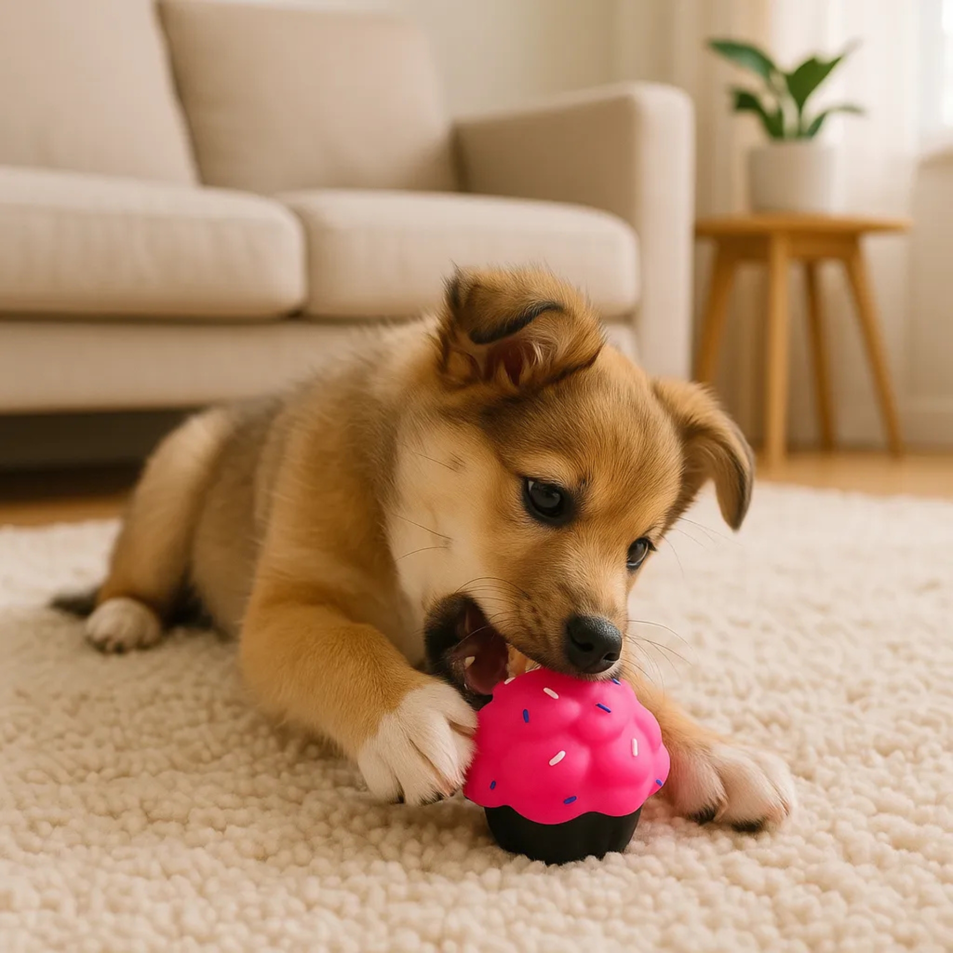 Cup Cake Squeaky Toy - Image 5