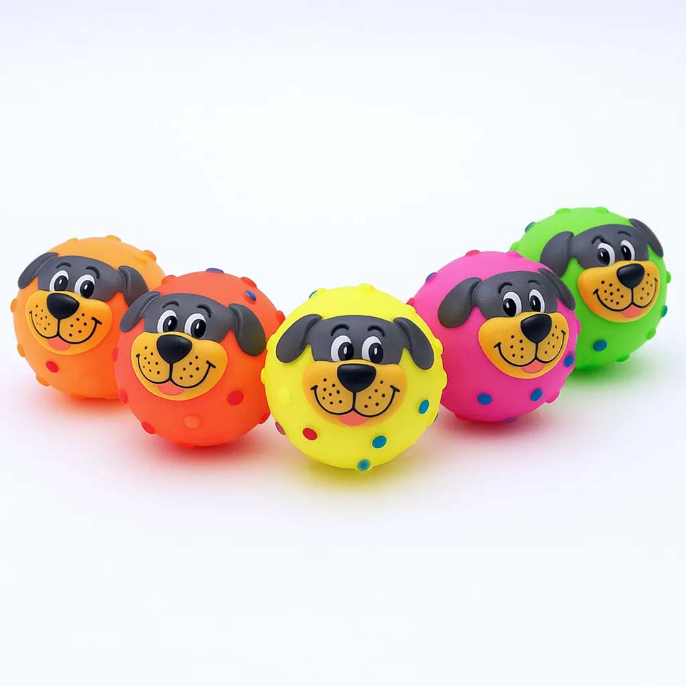 Face Ball Squeaky Toy - Image 3