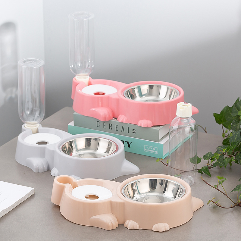 2 In 1 Automatic Water Feeder With Bowl - Image 2