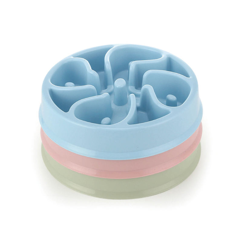 Flower Slow Feeding Plastic Bowl - Image 4