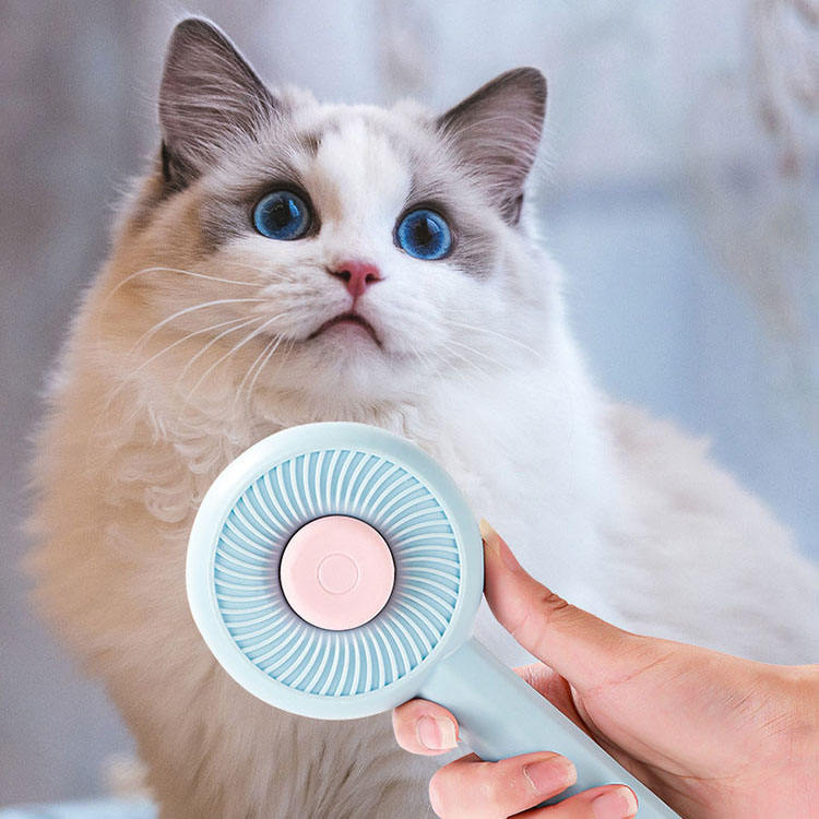 Pet Self Round Cleaning Comb - Image 3