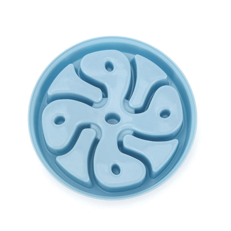 Flower Slow Feeding Plastic Bowl - Image 2