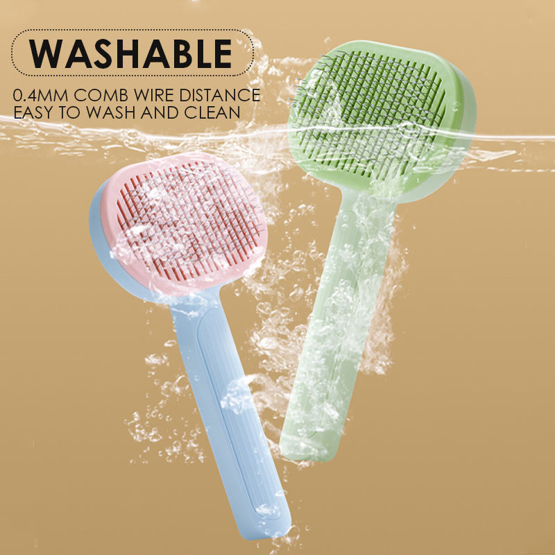 Pet Self Rectangle Cleaning Slicker - Image 4