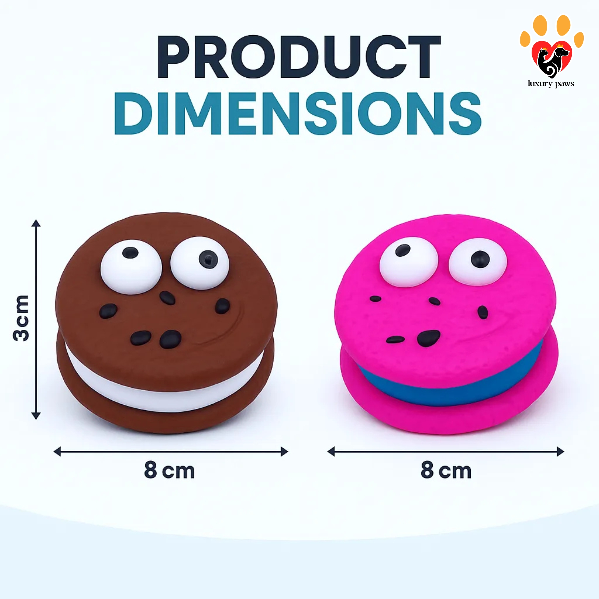 Cookie Squeaky Toy - Image 3