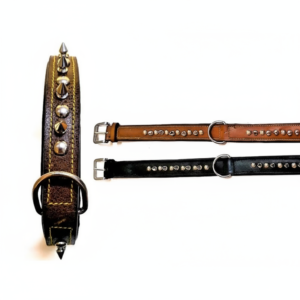 Leather Spike Collar – XL