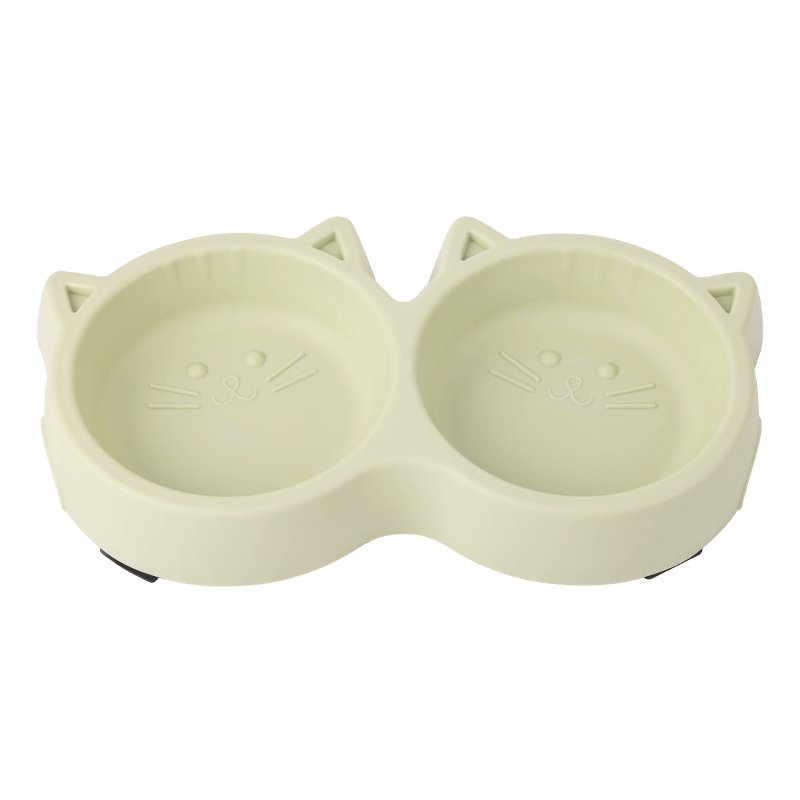 Cat Shaped Double Feeding Bowl - Image 3