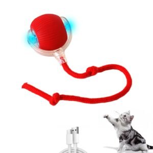 Electric Dogs Rolling Ball with Speedy Tail Rope