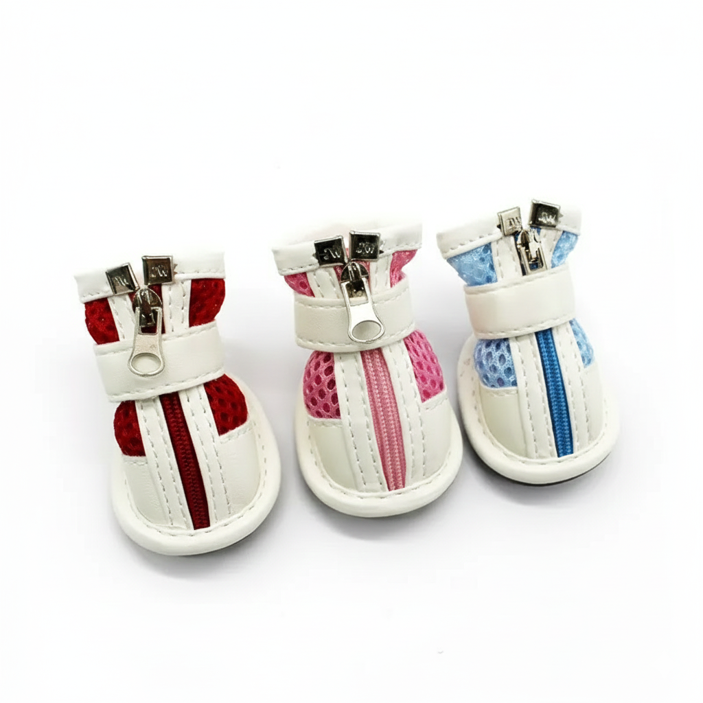 Pet Shoes – Size 7 (1-Set) | Anti-Slip Summer Shoes