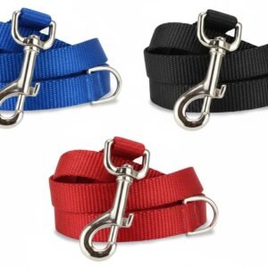 Polyester Dog Leash 0.5 Inch | Heavy Duty Pet Leash for Dogs