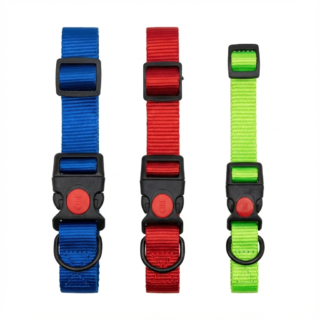 SR Dog Collar 0.5 Inch Button Type | Lightweight & Durable Pet Collar for Puppies & Small Dogs