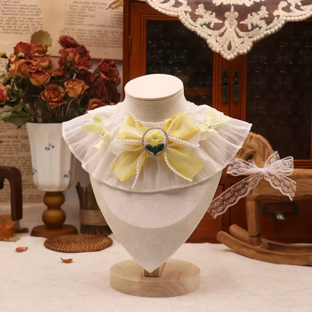 Cat floral collar wholesale