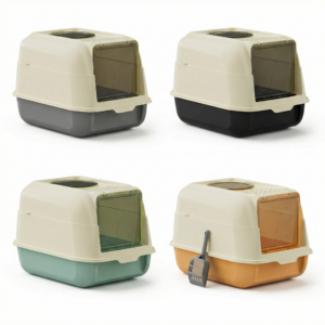 Wholesale enclosed cat litter box
