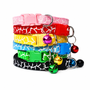 10mm Reflective Cat Collar Wholesale Adjustable Cat Collar with Bell