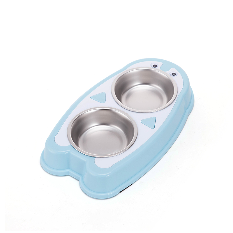 Penguin Double Pet Bowl With Box - Image 4
