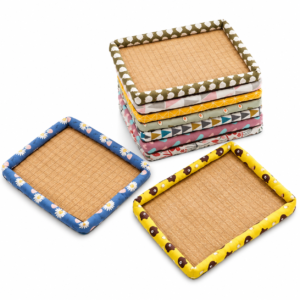 Cooling Cotton Linen Pet Mat S Size for Cats and Small Dogs