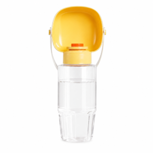 Wholesale Portable Pet Water Bottle 550ml with Foldable Drinking Bowl