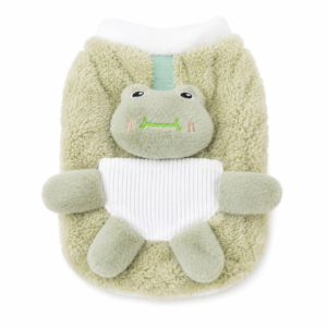 Dog Frog Vest Wholesale Cute Plush Pet Clothing