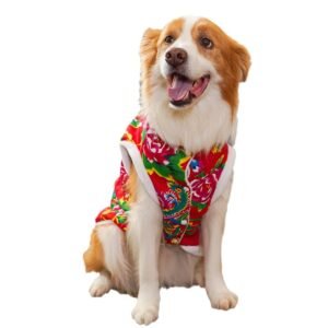 Dog Summer Shirt Wholesale Tropical Floral Pet Apparel