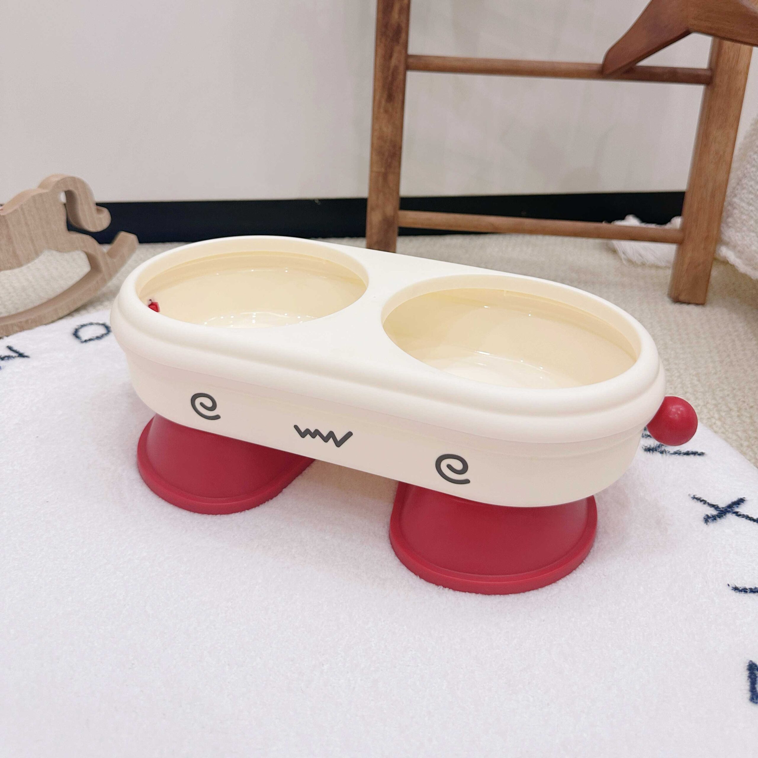 Elevated Double Pet Steel Bowl - Image 5
