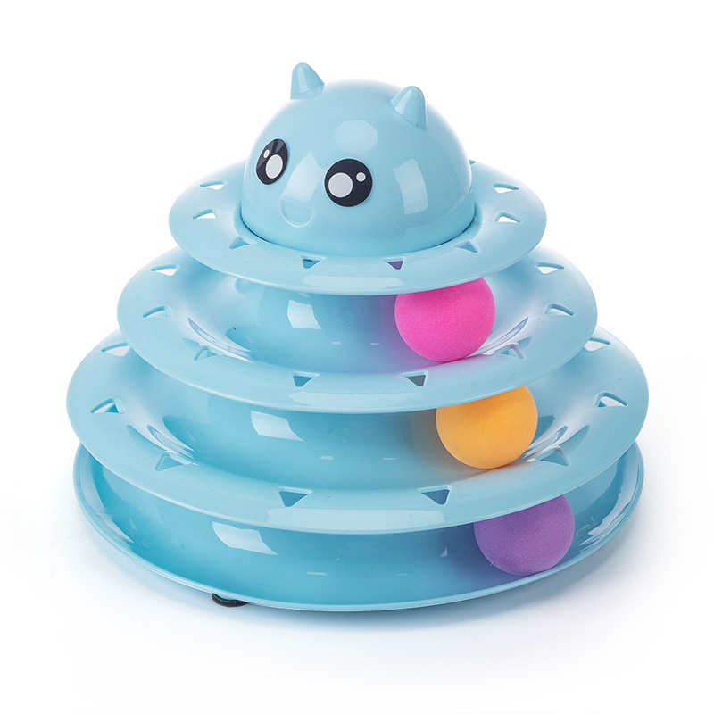 3 Level Cat Track Toy With Box - Image 2