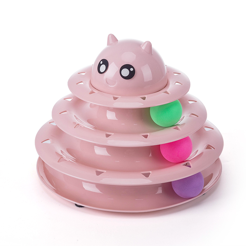 3 Level Cat Track Toy With Box - Image 3