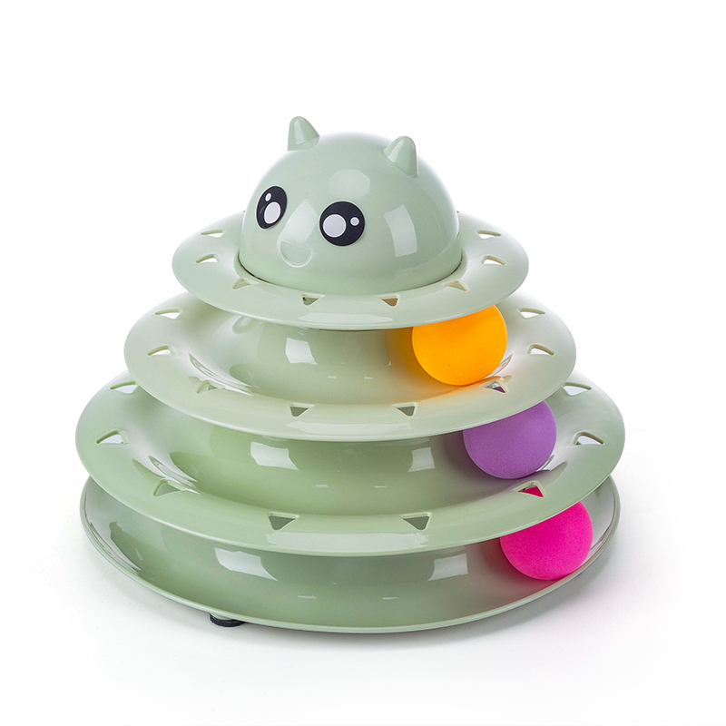 3 Level Cat Track Toy With Box - Image 4