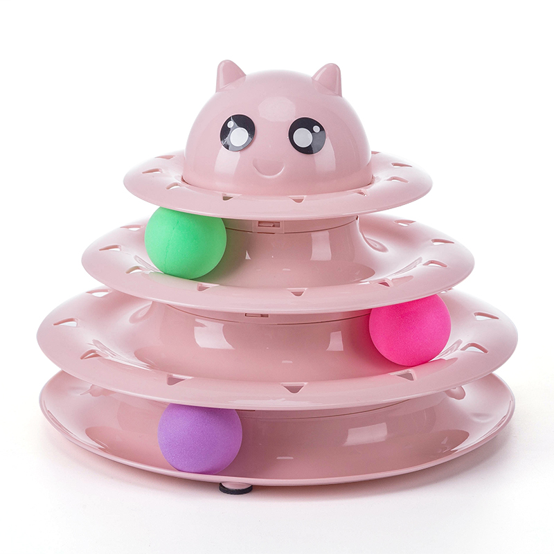 3 Level Cat Track Toy With Box - Image 5