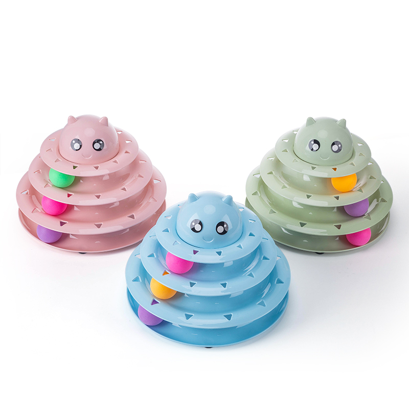 3 Level Cat Track Toy With Box - Image 6