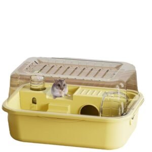 Wholesale Hamster Cage with Running Wheel and Water Bottle for Small Pets