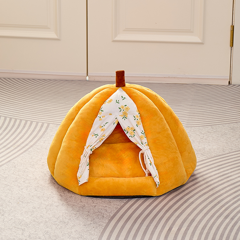 Pumpkin Pet Bed - S - Image 2