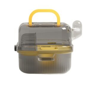 Wholesale Transparent Hamster Cage with Running Wheel Water Bottle and Carry Handle
