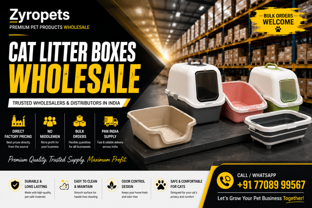 Cat Litter Boxes Wholesalers & Distributors in India